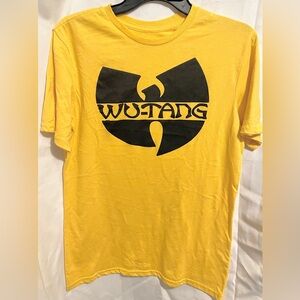 Brand NEW Wu-Tang Clan t-shirt with black logo, size kids 18 (adult medium)